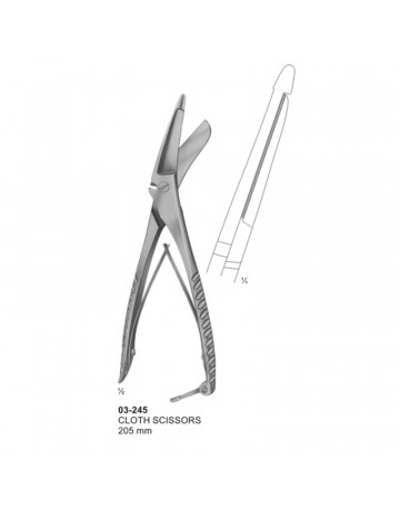 Bandage-, Cloth-, and Plaster Scissors